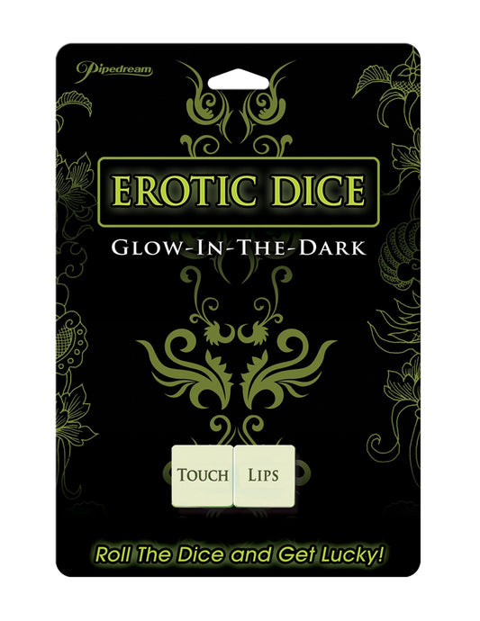 Erotic Dice - Glow in the Dark - My Sex Toy Hub