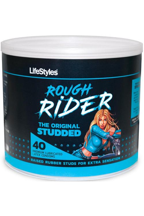 Lifestyles Rough Rider - 40 Count Jar - My Sex Toy Hub