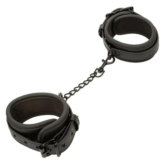 Nocturnal Collection Ankle Cuffs - Black - My Sex Toy Hub