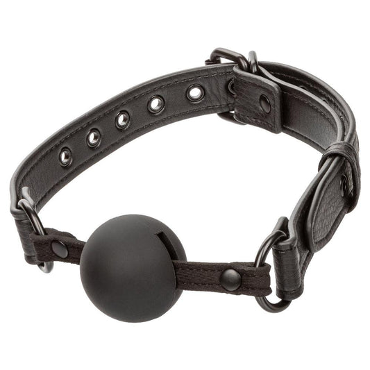 Nocturnal Collection Ball Gag - Black - My Sex Toy Hub