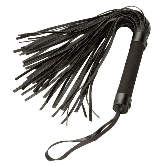 Nocturnal Collection Flogger - Black - My Sex Toy Hub