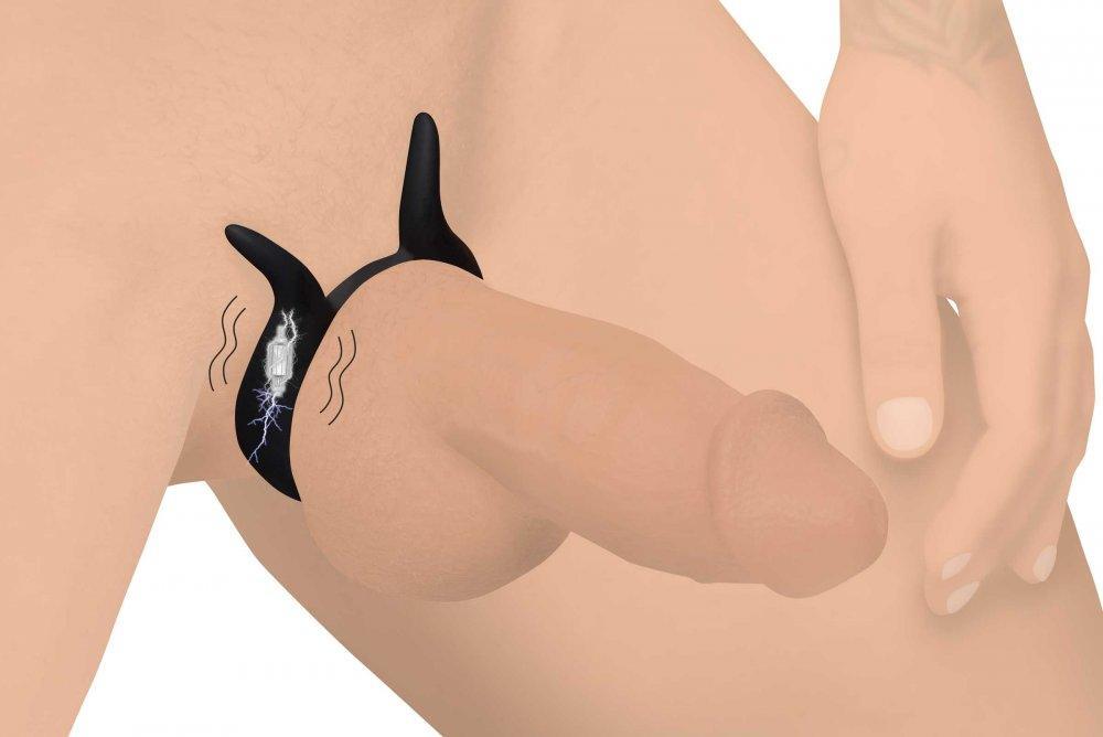 Premium 10X Dual Stim Silicone Cock Ring - My Sex Toy Hub