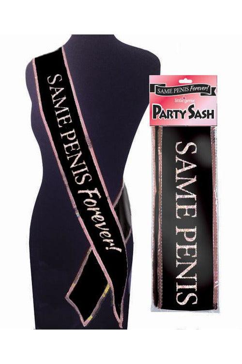 Same Penis Forever Sash - My Sex Toy Hub