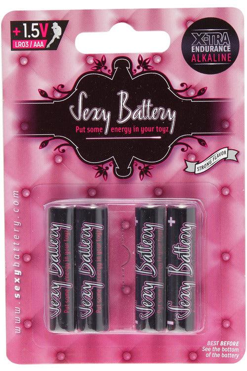 Sexy Battery AAA - 4 Pack - My Sex Toy Hub