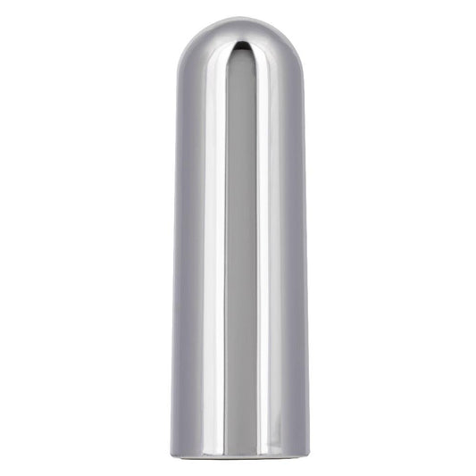 10 Function Rechargeable Bullet - Silver - My Sex Toy Hub