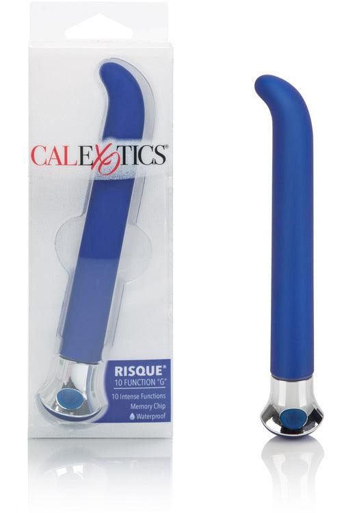 10-Function Risque G-Vibe - Blue - My Sex Toy Hub