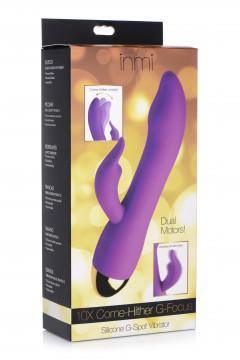 10x Come-Hither G-Focus Silicone Vibrator - My Sex Toy Hub