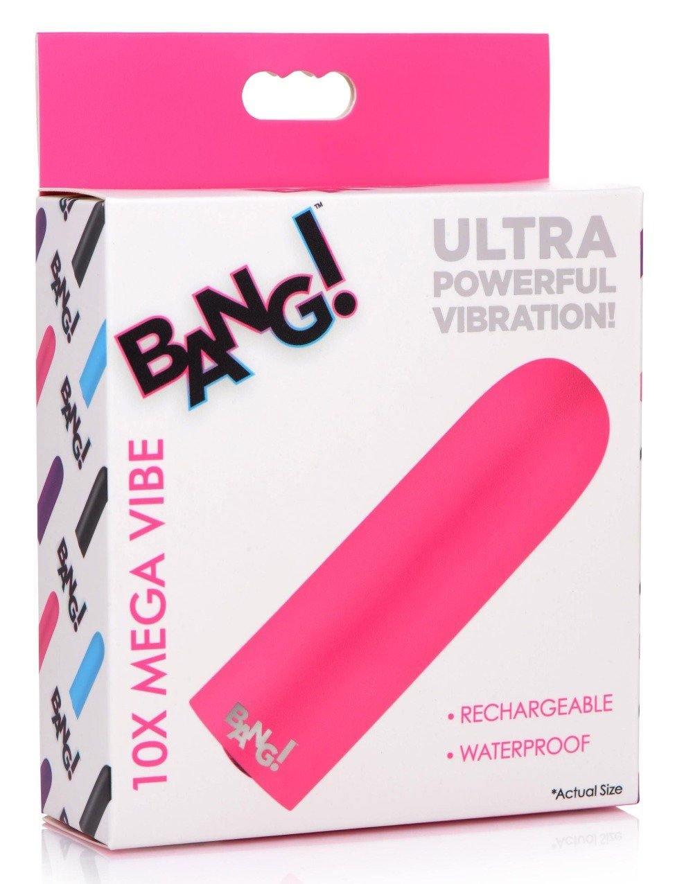 10x Mega Vibrator - Pink - My Sex Toy Hub