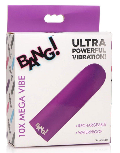 10x Mega Vibrator - Purple - My Sex Toy Hub