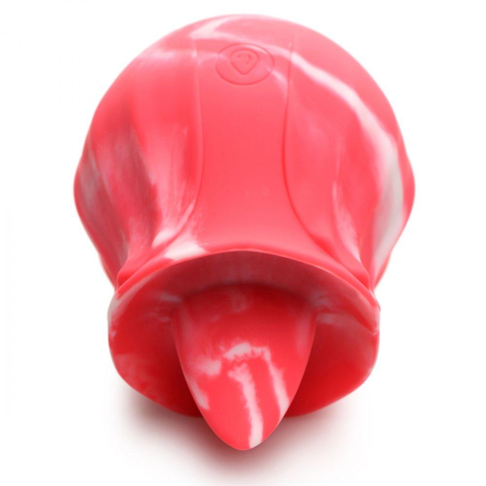 10X Pink Twirl Silicone Licking Rose - My Sex Toy Hub