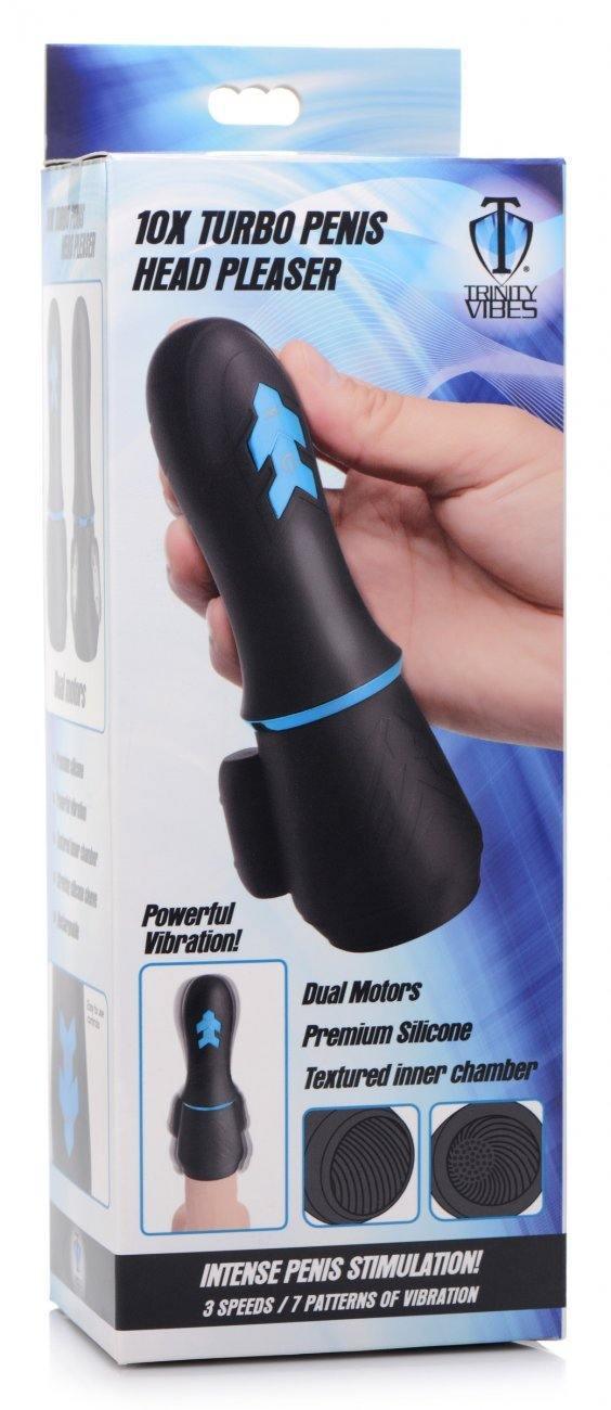 10X Turbo Silicone Penis Head Pleaser - My Sex Toy Hub