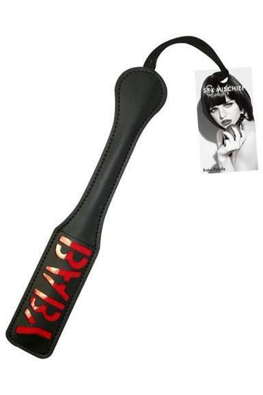 12 Inch Leather Impression Paddle - Baby - My Sex Toy Hub