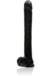 16" Exxxtreme Dong W/suction - Black - My Sex Toy Hub