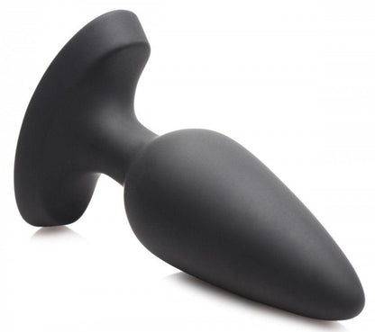28X Laser Heart Silicone Anal Plug with Remote – Large - My Sex Toy Hub