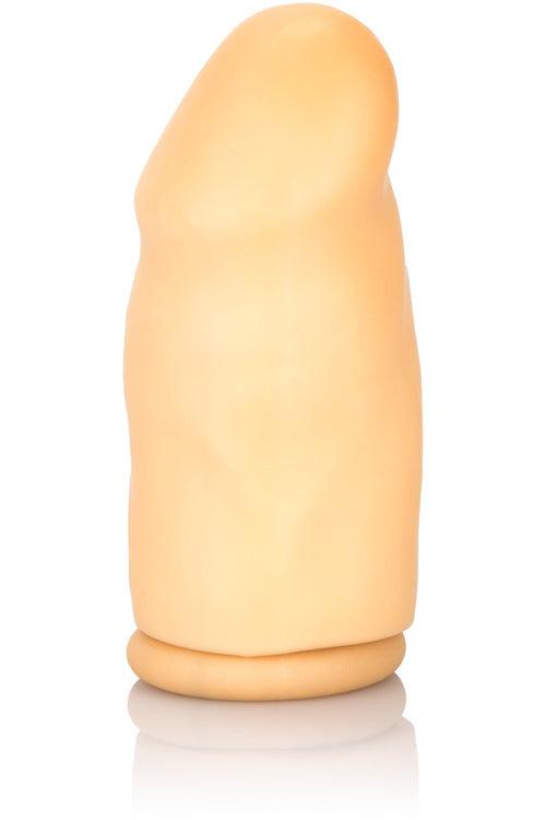 3 Inch Smooth Latex Extension - Ivory - My Sex Toy Hub