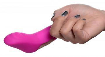 7x Finger Bang Her Pro Silicone Vibrator - Pink - My Sex Toy Hub
