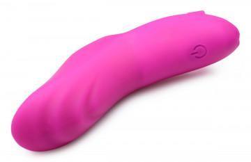 7x Finger Bang Her Pro Silicone Vibrator - Pink - My Sex Toy Hub