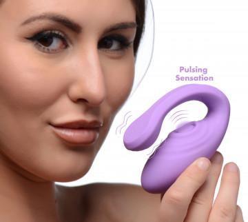 7x Pulse Pro Pulsating and Clit Stim Vibe With Remote - My Sex Toy Hub