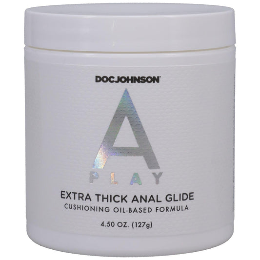 A-Play - Extra Thick Anal Glide - Cushioning Oil-Based Formula - 4.5 Fl. Oz. - Bulk - My Sex Toy Hub