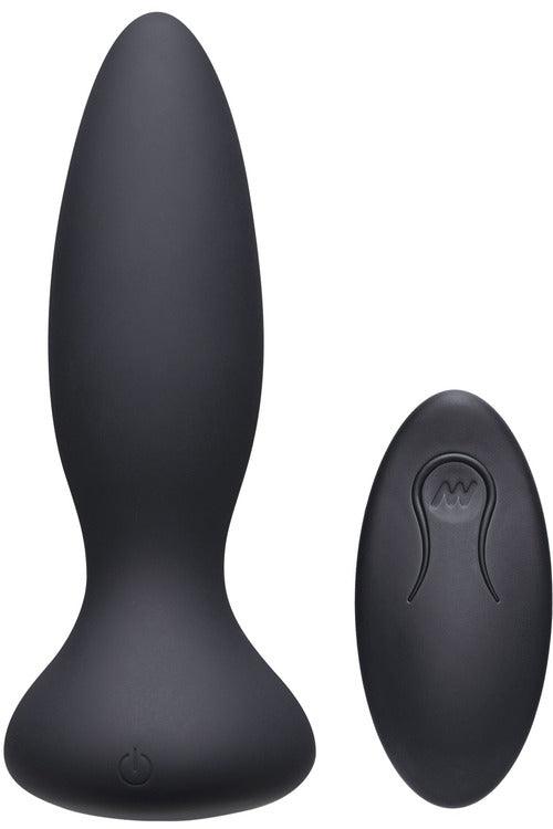 A-Play - Thrust - Adventurous - Rechargeable Silicone Anal Plug With Remote - My Sex Toy Hub