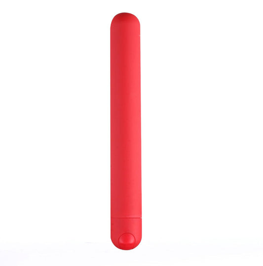 Abbie X-Long Super Charged Bullet - Red - My Sex Toy Hub