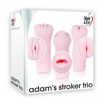 Adam and Eve Adam's Stroker Trio - My Sex Toy Hub
