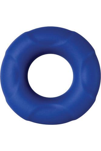 Adam and Eve Big Man Silicone Cock Ring - Blue - My Sex Toy Hub
