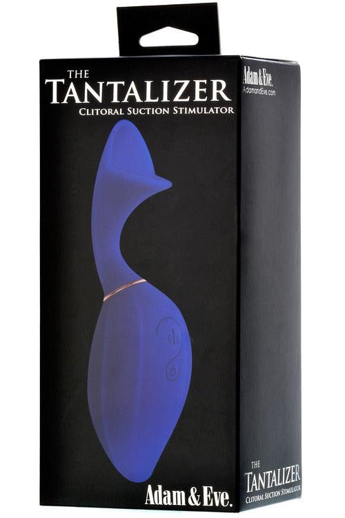 Adam & Eve Tantalizer Clit Suction Massager - Blue - My Sex Toy Hub