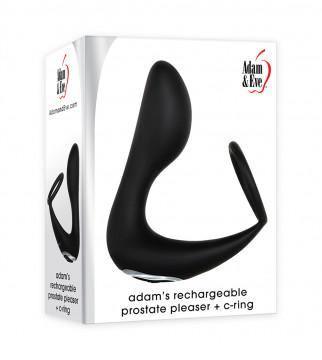 Adam's Rechargeable Prostate Pleaser and C- Ring - My Sex Toy Hub