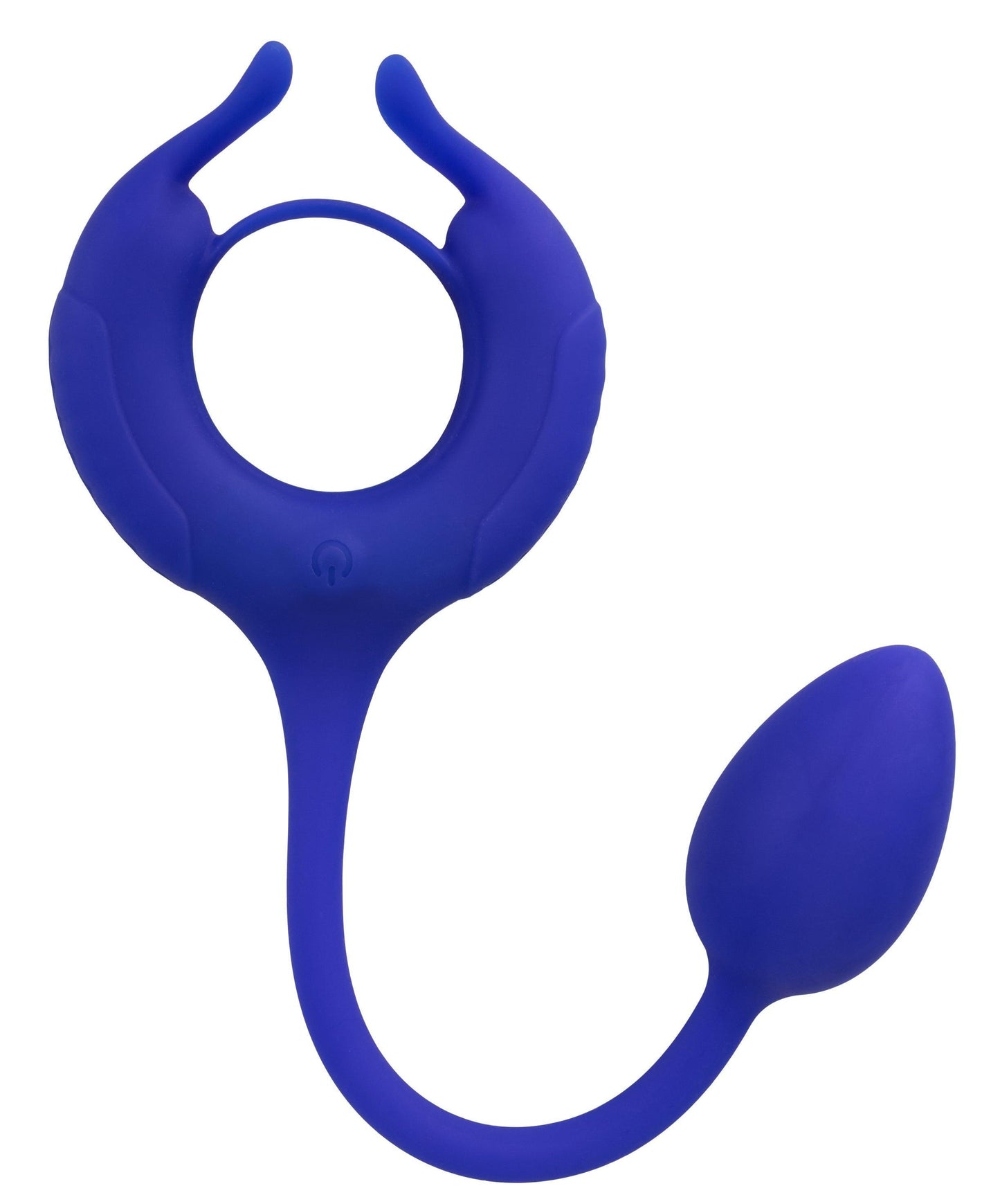 Admiral Plug and Play Weighted Cock Ring - Blue - My Sex Toy Hub