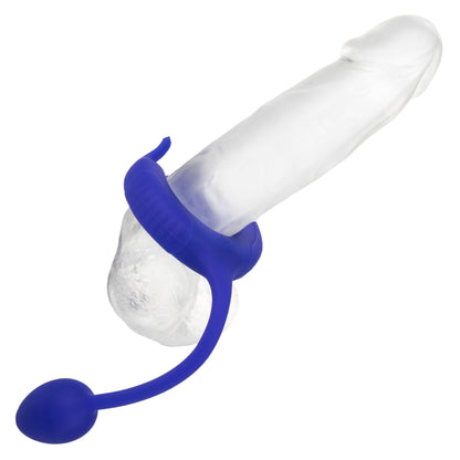 Admiral Plug and Play Weighted Cock Ring - Blue - My Sex Toy Hub