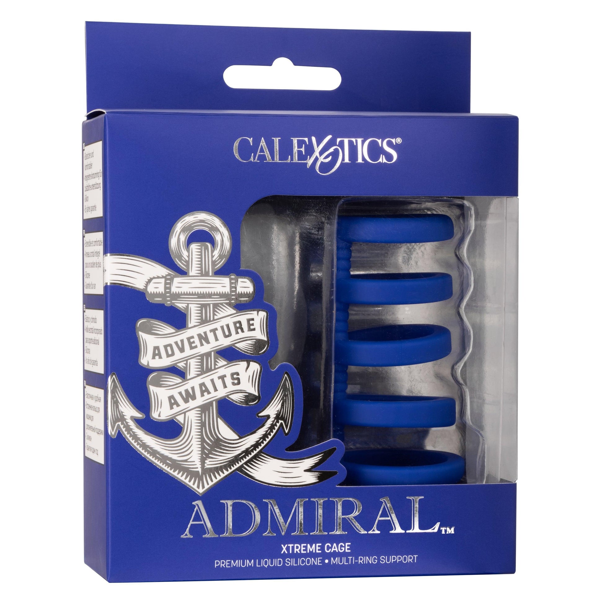 Admiral Xtreme Cock Cage- Blue - My Sex Toy Hub