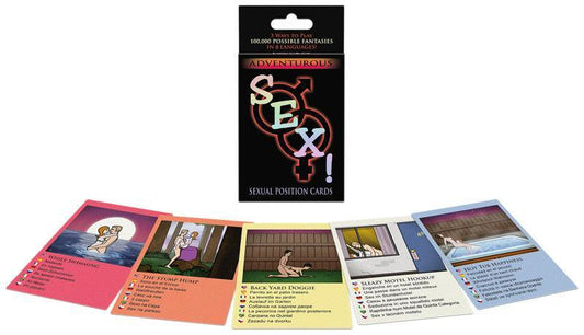 Adventurous Sex! - Card Game - My Sex Toy Hub