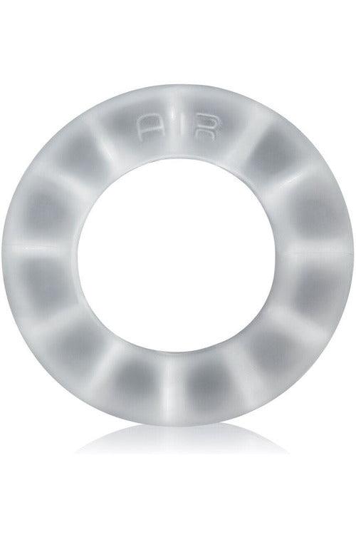 Air Super-Lite Airflow Cockring - Clear Ice - My Sex Toy Hub