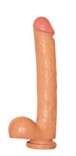 All American Ultra Whoppers 11-Inch Straight Dong - Flesh - My Sex Toy Hub