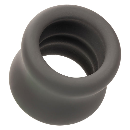 Alpha Liquid Silicone Scrotum Ring - Gray Gray - My Sex Toy Hub