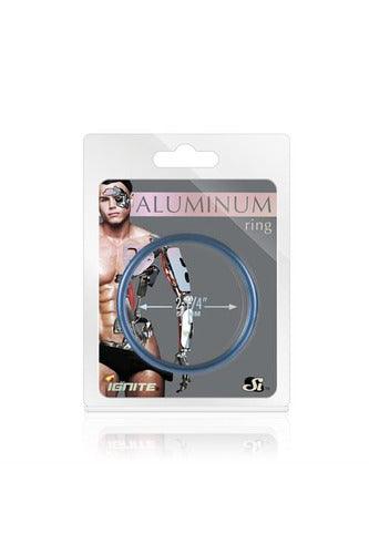 Aluminum Ring - Cobalt Blue - 2.25-Inch Diameter - My Sex Toy Hub