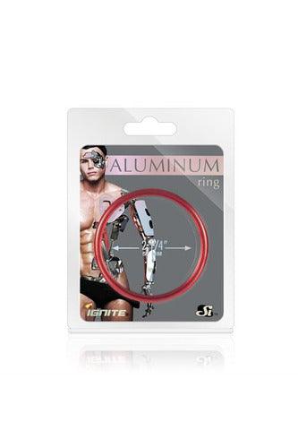 Aluminum Ring - Hellfire Red 2.25-Inch Diameter - My Sex Toy Hub