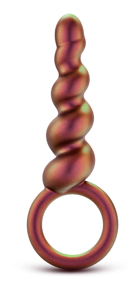 Anal Adventures Matrix - Spiral Loop Plug - Copper - My Sex Toy Hub