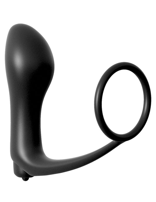 Anal Fantasy Collection Ass Gasm Cockring Vibrating Plug - My Sex Toy Hub