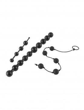 Anal Fantasy Collection Beginners Bead Kit - Black - My Sex Toy Hub