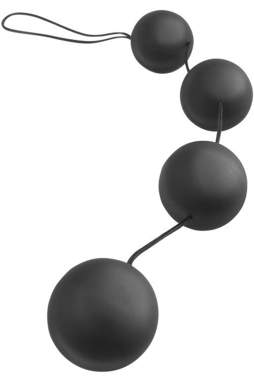 Anal Fantasy Collection Deluxe Vibro Balls - Black - My Sex Toy Hub