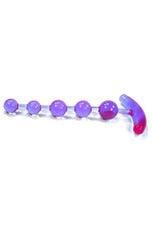 Anchor's Away Anal Beads - Lavender - My Sex Toy Hub