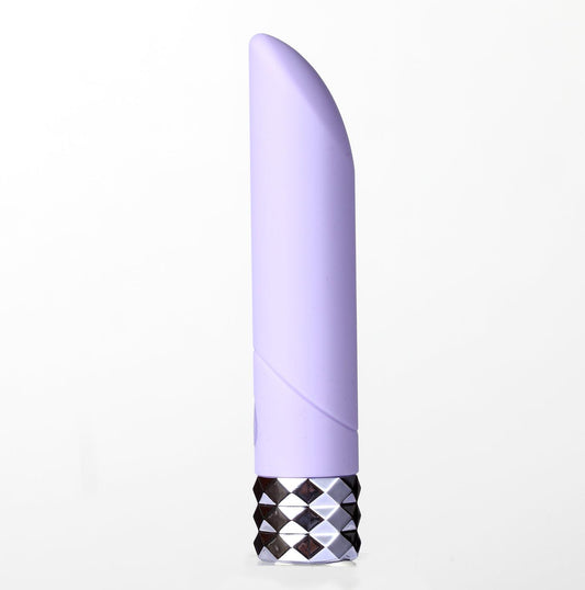 Angel Crystal Gems Bullet - Purple - My Sex Toy Hub