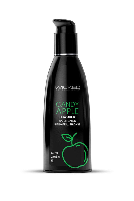 Aqua Candy Apple Flavored Water Based Intimate Lubricant - 2 Fl. Oz. - My Sex Toy Hub