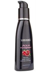 Aqua Pomegranate Flavored Water-Based Intimate Lubricant 2 Oz. - My Sex Toy Hub