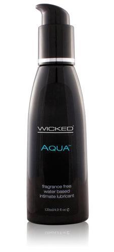 Aqua Water-Based Lubricant - 4 Fl. Oz. - My Sex Toy Hub