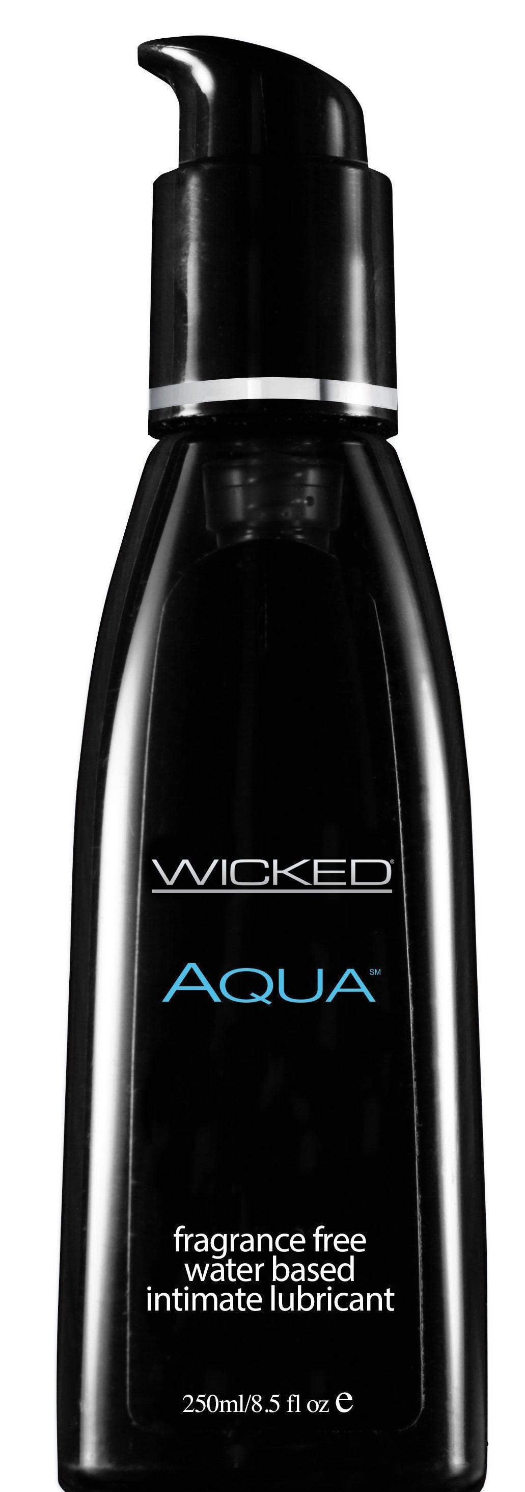 Aqua Water-Based Lubricant - 8.5 Fl. Oz. - My Sex Toy Hub