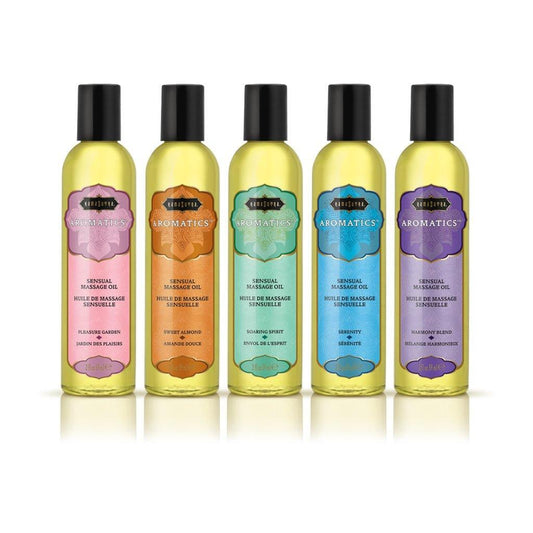 Aromatic Massage Oil Pre- Pack Display - 15 Pieces - My Sex Toy Hub