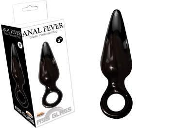 Ass Glass Anal Fever Glass Pleasure Plug - 5" - My Sex Toy Hub